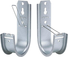 25 Pack 2-Inch Galvanized Steel Cable Support J-Hooks picture