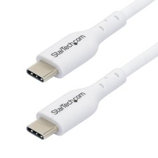 StarTech.com - USB2CC3MWHE - USB-C to USB-C Charging Cable - 3m (9.8ft) - White picture