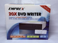 Emprex 20x DVD Writer DVD+R/RW, DVD-R/RW, DVD-RAM & CD-R/RW picture