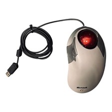 Microsoft Trackball Explorer 1.0 Mouse PS2/USB Compatible X08-70390 Tested Works picture