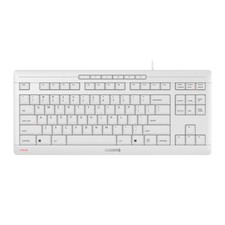 Cherry Stream Keyboard TKL, Wired Without Number Pad, Compact, White picture