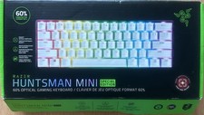 Razer Huntsman Mini Special Ed. 60% Optical Gaming Keyboard White Keys Blk Base picture