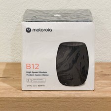 Motorola B12 - Advanced Compact Cable Modem | Pairs with Any WiFi Router picture