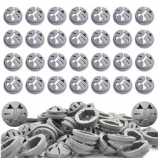 150 Pcs of 3/8-1/2 Inch Electrical Wire Box Connectors, Wire Connectors Push  picture