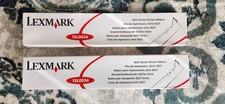 Genuine Lexmark Printer Ribbon for 4227 Plus/4227 Printers, Black #13L0034 2pk picture