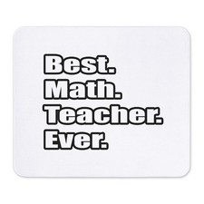 CafePress Best. Math. Teacher. Ever. Mousepad  (275357549) picture