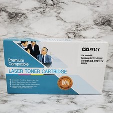 Premium Compatible CSCLP310Y Laser Toner Cartridge for Samsung CLP-315/CLX-3170 picture