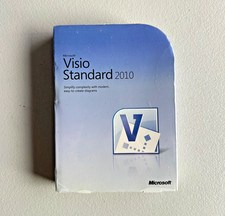 Microsoft Visio Standard 2010 Brand NEW SEALED Retail Box picture