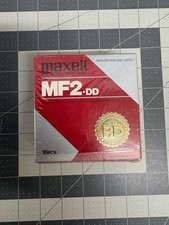 MAXELL MF2-DD  Micro Floppy Disc  10-PACK  NEW-SEALED , Japan , Maxell Quality picture