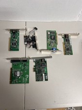 Lot Of Vintage PCI Expansion Cards-Ethernet NICS-Serial/Parallel, VGA – Untested picture