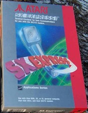 SX EXPRESS Software for Atari XL/XE w/SX-212 Modem NEW W/BOX NO SIO Cable picture