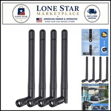 Enhanced Dual Band 3dBi RP-SMA Antenna Set - 4-Pack for Reliable Connectivity picture