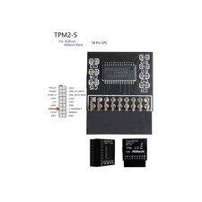 1PC NEW ASRock Rack TPM Module (18 Pin 18-1) SPI TPM 2.0 Trusted Platform picture