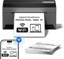 Phomemo PM-249 4x6 Wifi Shipping Label Printer Thermal Printer Label Printer US picture