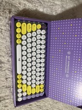 Logitech POP Keys Wireless Mechanical Emoji Keyboard - Daydream, English - US picture