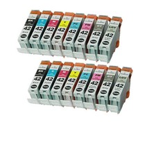 16PK CLI-42 CLI 42 Ink Cartridges Set for use with Canon Pixma Pro-100 Printer picture