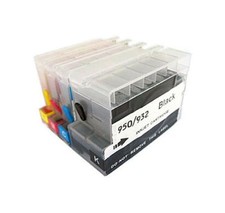 4 Pack Refillable Ink Cartridge For HP 932/933 Officejet 7612 Pro 6100 6600 picture