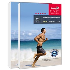 Koala Ultra Premium Photo Paper Satin 11x17 100 Sheet Semi-gloss Inkjet Printer  picture