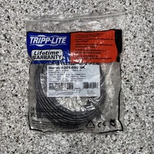 Tripp Lite Connectivity N201-050-BK 50ft CAT6 Patch Cable RJ45 M/M Black picture