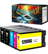 5PK PGI-1200XL High Yield Ink For Canon Maxify MB2020 MB2120 MB2320 MB2720 2710 picture