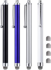 Stylus, 4 Pcs 5.0 Inch Mesh Fiber Tip Stylus Pens 5 inches, inches-4pcs picture