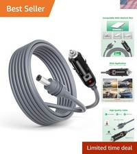 Reliable 12V-24V Starlink Mini Cigarette Lighter Cable | 18AWG Power Cord picture