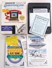 Commodore 64/128 Quantum Link Pre AOL Program Disk Starter Kit, 1985 Vintage picture