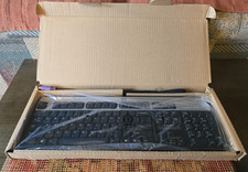 HP Hewlett-Packard PS/2 Wired Keyboard Black 434820-001 NEW picture