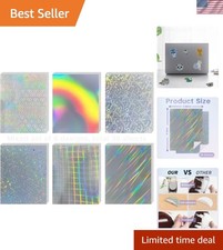 30 Sheets Holographic Sticker Paper for Inkjet&Laser Printer, Printable Vinyl... picture