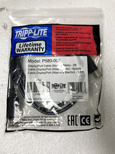 New Tripp Lite Model P582-006 Displayport to HD Cable 6 Ft picture