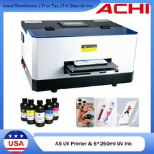 A5 UV Printer Epson L800 Flatbed Printer High Precision Printing For Phone Case picture