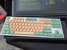 Drop ENTR Expressions Matcha Summer Mechanical Keyboard TKL 87 Keys  picture