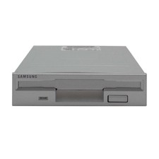 Samsung SFD-321B Internal 3.5 Floppy Disk Drive FDD With Bezel White picture