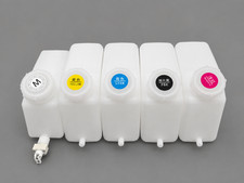 Set of 5 Bulk Ink Tank System for DTF/DTG Printers picture
