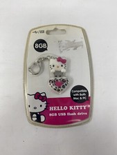 Hello Kitty Sakar 8GB USB Flash Drive Keychain Sanrio 2012 Brand New Mac PC picture
