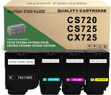 Toner Cartridge Replacement for Lexmark | 74C10K0 CS720 CS725 CX725 Printers picture