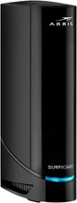 Arris G18 AX1800 Wi-Fi 6 Cable Modem Router Combo Black Dual-Band Ethernet Ports picture