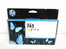 Genuine HP 745 YELLOW 130ml Ink Cartridge F9J96A for HP DesignJet (expired) picture