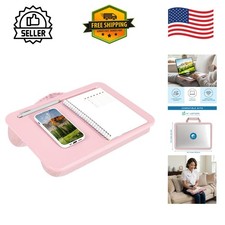 Elegant Rose Quartz Compact Lap Desk for 14