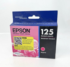 Epson 125 Magenta Ink Cartridge T125320 exp 5/2026 picture
