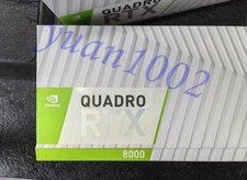 1PCS NEW NVIDIA RTX8000 48G GDDR6 Rendering design professional graphics card picture