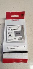 Genuine Canon PFI-101PGY Photo Grey Ink for iPF5000 New Sealed See Photos picture
