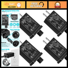 4 Pack 12V 1A Yard Inflatable Adapter, Class 2 Power Supply, Outdoor Use picture