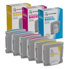 LD Products Replacement for HP 940XL 6PK: C4907AN/C4908AN/C4909AN picture