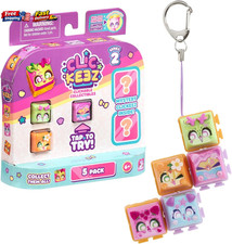 5-Pack Collectible Keyboard Key Fidget Toy Click & Clack Character Keychain Set picture
