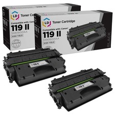 LD 2PK 3480B001AA for Canon 119II High Yield Black Toner Cartridge MF5950 MF5960 picture
