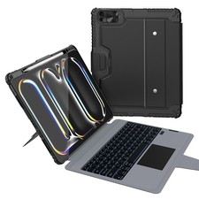 Nillkin Rugged Detachable Keyboard Case for iPad Pro 13 inch (M5/M4), Black picture