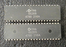 2x MOS / CSG 6526 B Commodore 64 CIA with date code (4790) picture