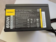 Antec EA 650 Earthwatts Platinum 80 Plus Switching Power Supply 650W Cables picture