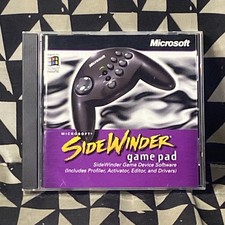 Microsoft Sidewinder Game Pad Game Device Software Vintage Windows 95 (1997) PC picture